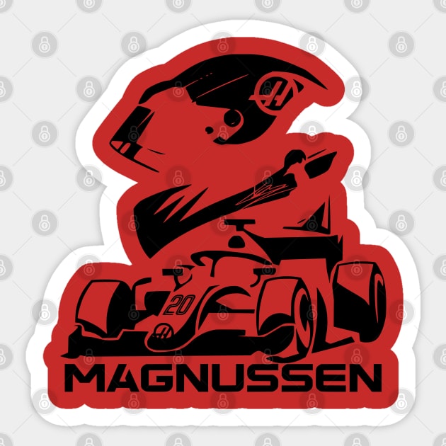 Magnussen Fan Sticker by Lifeline/BoneheadZ Apparel